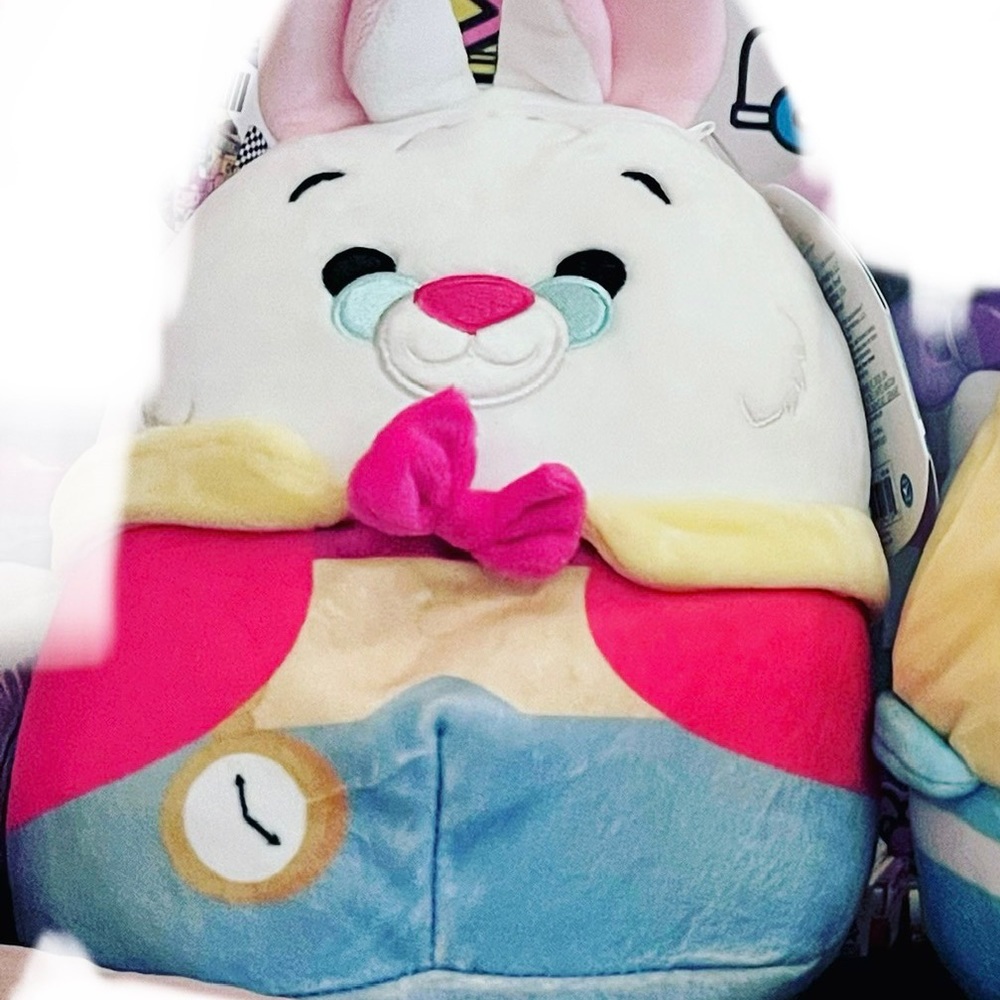 White Rabbit from Alice in Wonderland Squishmallow